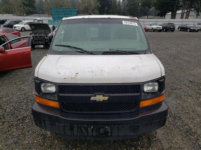 1GCHG35V161118873 - 2006 CHEVROLET EXPRESS G3 WHITE photo 5