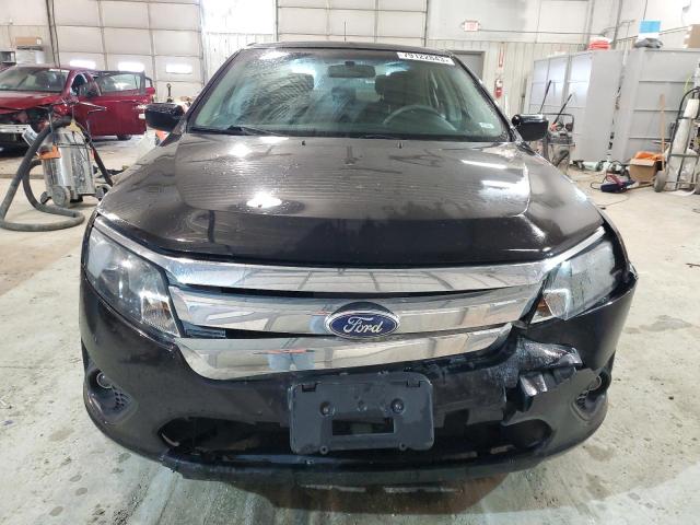 3FAHP0HA7CR124692 - 2012 FORD FUSION SE BLACK photo 5