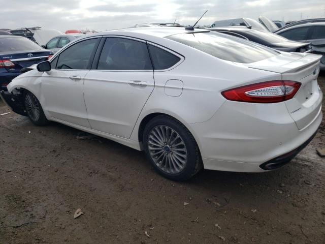 3FA6P0K92GR131223 - 2016 FORD FUSION TITANIUM WHITE photo 2