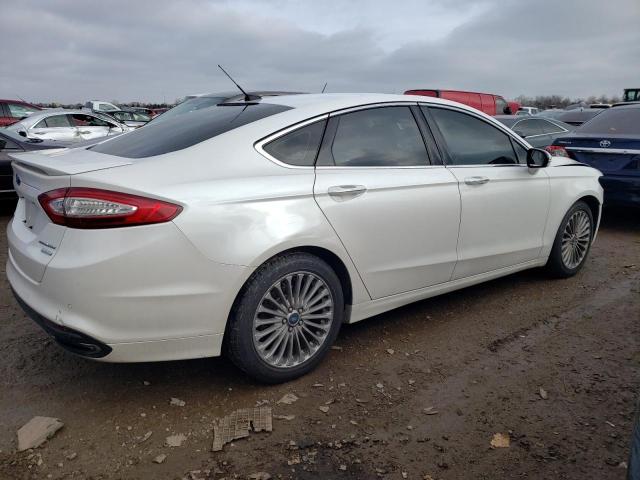 3FA6P0K92GR131223 - 2016 FORD FUSION TITANIUM WHITE photo 3