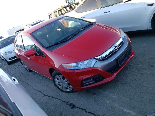 JHMZE2H38ES002396 - 2014 HONDA INSIGHT RED photo 4