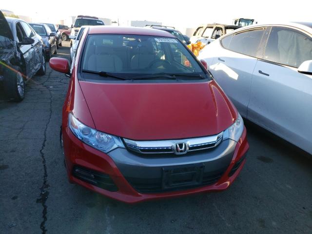 JHMZE2H38ES002396 - 2014 HONDA INSIGHT RED photo 5