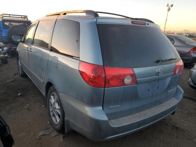 5TDZA22C96S495764 - 2006 TOYOTA SIENNA XLE BLUE photo 2