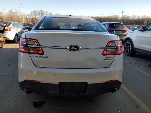 1FAHP2E84EG108442 - 2014 FORD TAURUS SEL WHITE photo 6