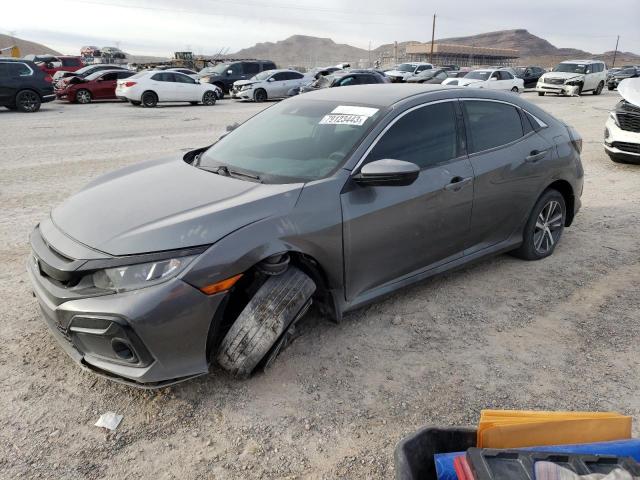 SHHFK7H35LU403200 - 2020 HONDA CIVIC LX GRAY photo 1