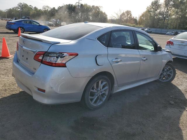 3N1AB7AP8EY314109 - 2014 NISSAN SENTRA S SILVER photo 3