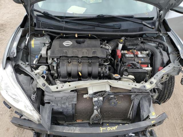 3N1AB7AP6DL648389 - 2013 NISSAN SENTRA S GRAY photo 11