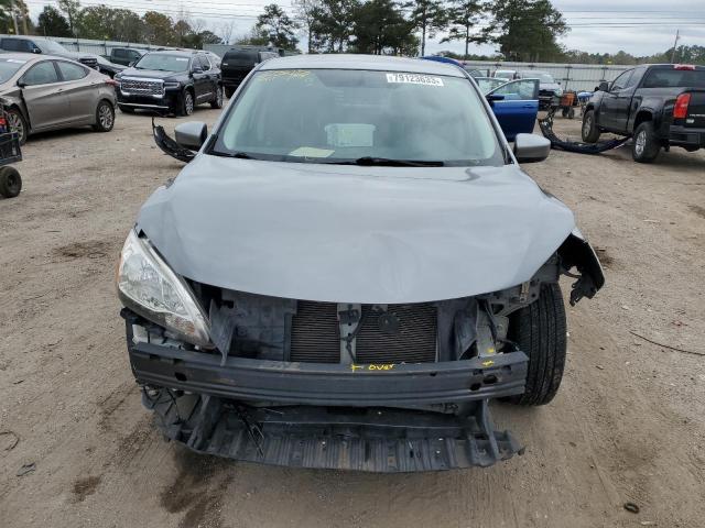 3N1AB7AP6DL648389 - 2013 NISSAN SENTRA S GRAY photo 5