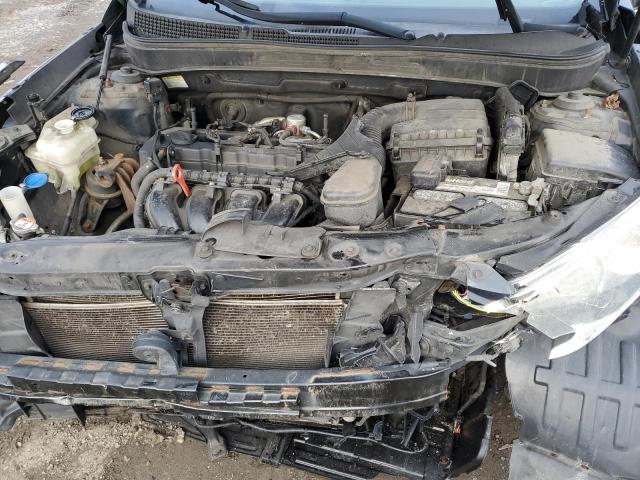 5NPEB4AC0DH753665 - 2013 HYUNDAI SONATA GLS GRAY photo 11