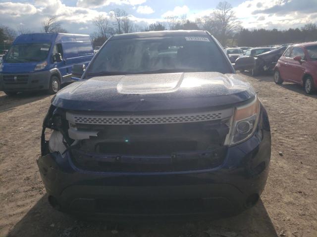 1FMHK7B85BGA78661 - 2011 FORD EXPLORER BLUE photo 5