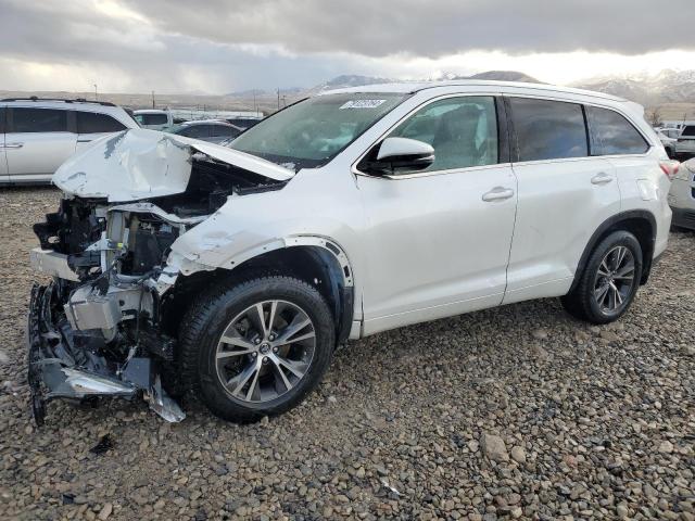 5TDJKRFH7GS269796 - 2016 TOYOTA HIGHLANDER XLE 白色 照片 1