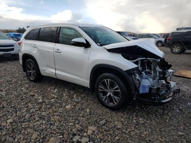 5TDJKRFH7GS269796 - 2016 TOYOTA HIGHLANDER XLE 白色 照片 4