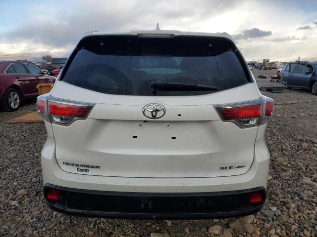 5TDJKRFH7GS269796 - 2016 TOYOTA HIGHLANDER XLE 白色 照片 6