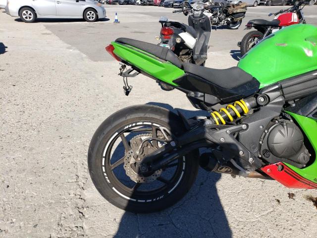 JKAEXEE18DDA12957 - 2013 KAWASAKI EX650 E GREEN photo 6