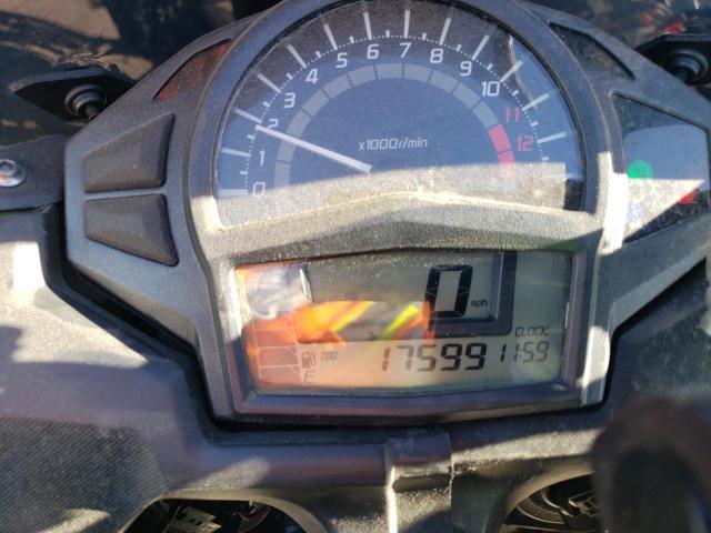 JKAEXEE18DDA12957 - 2013 KAWASAKI EX650 E GREEN photo 8