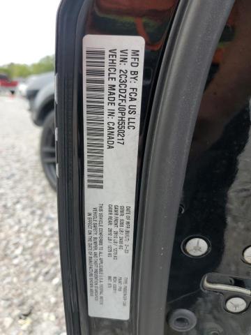 2C3CDZFJ0PH550217 - 2023 DODGE CHALLENGER R/T SCAT PACK BLACK photo 12