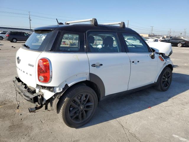 WMWZB3C55FWR46706 - 2015 MINI COOPER COUNTRYMAN WHITE photo 3