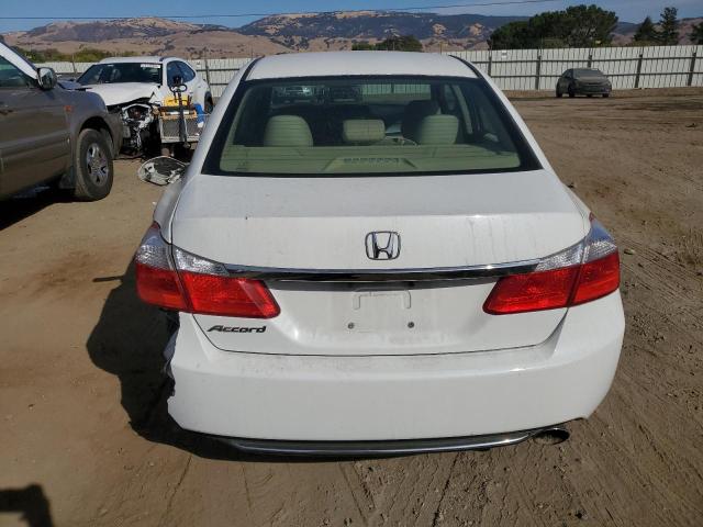 1HGCR2F30EA039013 - 2014 HONDA ACCORD LX WHITE photo 6