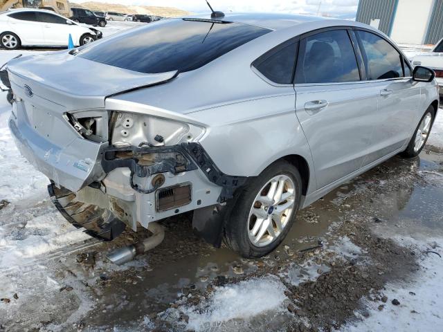 3FA6P0HR7DR350925 - 2013 FORD FUSION SE SILVER photo 3