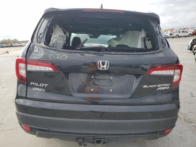 5FNYF6H72NB047934 - 2022 HONDA PILOT BLACK BLACK photo 6