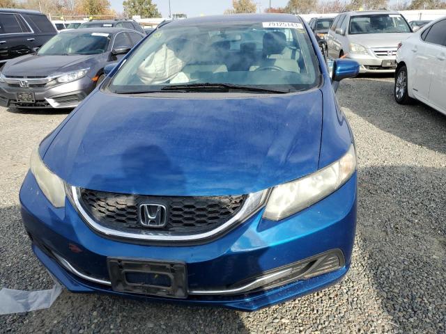 19XFB2F59EE221291 - 2014 HONDA CIVIC LX BLUE photo 5