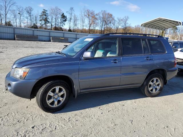 JTEEP21A670197055 - 2007 TOYOTA HIGHLANDER SPORT BLUE photo 1