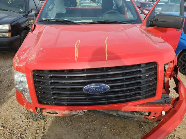 1FTMF1EF7EKD09303 - 2014 FORD F150 RED photo 11