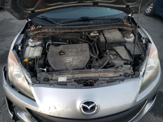 JM1BL1TG9D1764251 - 2013 MAZDA 3 I SILVER photo 11