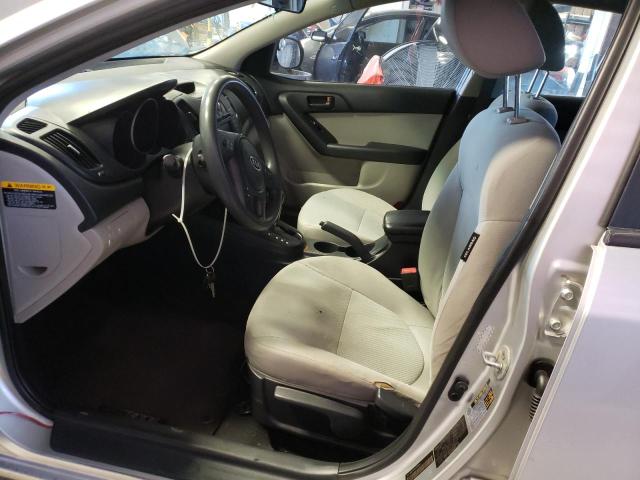 KNAFU4A21A5066614 - 2010 KIA FORTE EX SILVER photo 7