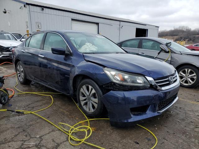 1HGCR2F35FA008373 - 2015 HONDA ACCORD LX BLUE photo 4