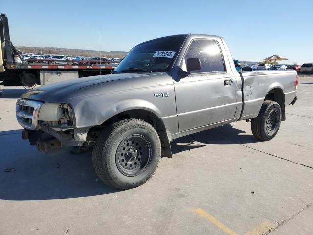 1FTYR10C9YPA00901 - 2000 FORD RANGER GRAY photo 1
