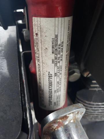 5VPXB26DX73007787 - 2007 VICTORY MOTORCYCLES VEGAS JACKPOT أحمر صورة 9