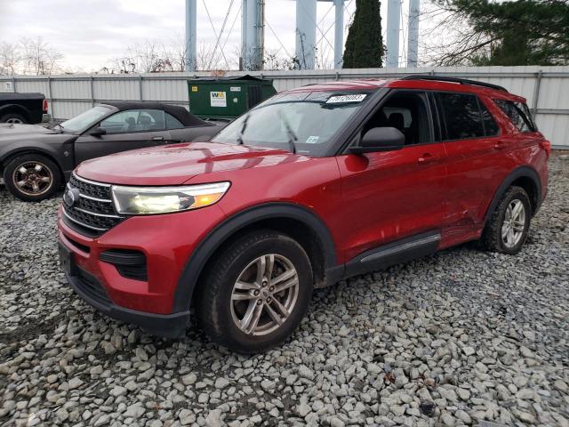 1FMSK8DH0LGB70545 - 2020 FORD EXPLORER XLT RED photo 1