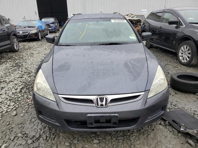 1HGCM56457A203402 - 2007 HONDA ACCORD LX CHARCOAL photo 5