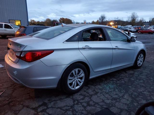 5NPEB4AC1CH442020 - 2012 HYUNDAI SONATA GLS SILVER photo 3