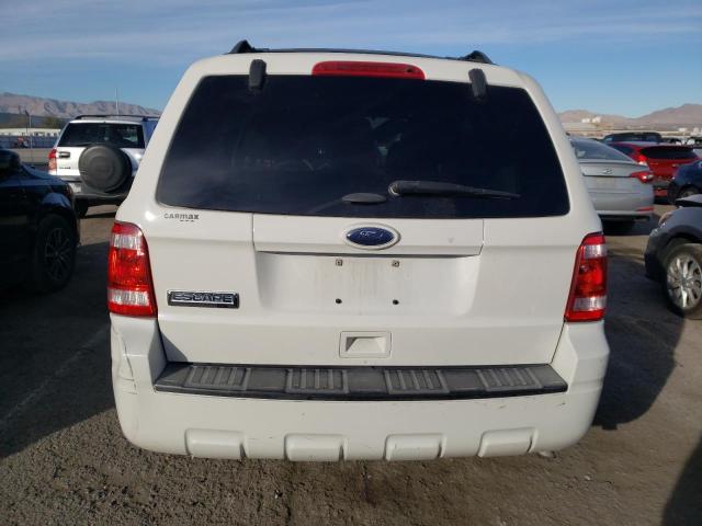 1FMCU0D76CKA17317 - 2012 FORD ESCAPE XLT WHITE photo 6