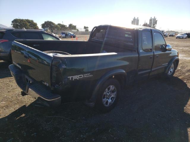5TBRT34113S369625 - 2003 TOYOTA TUNDRA ACCESS CAB SR5 GREEN photo 3