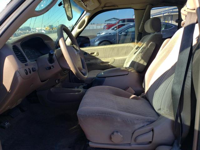 5TBRT34113S369625 - 2003 TOYOTA TUNDRA ACCESS CAB SR5 GREEN photo 7