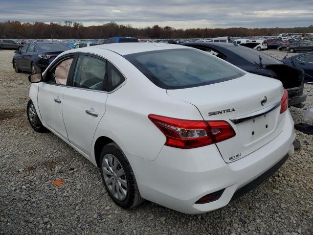 3N1AB7AP7HY300464 - 2017 NISSAN SENTRA S WHITE photo 2