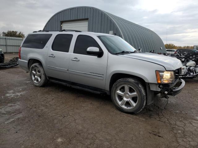 1GNSKKE71DR366322 - 2013 CHEVROLET SUBURBAN K1500 LTZ SILVER photo 4