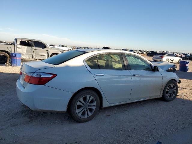 1HGCR2F36EA250913 - 2014 HONDA ACCORD LX WHITE photo 3