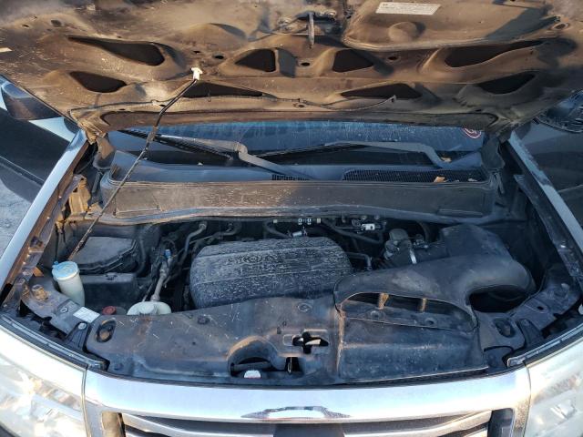 5FNYF3H6XDB022462 - 2013 HONDA PILOT EXL GRAY photo 12