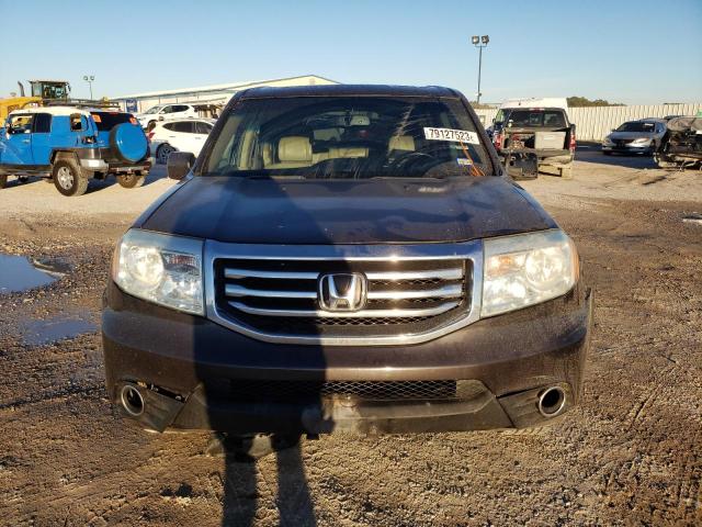 5FNYF3H6XDB022462 - 2013 HONDA PILOT EXL GRAY photo 5