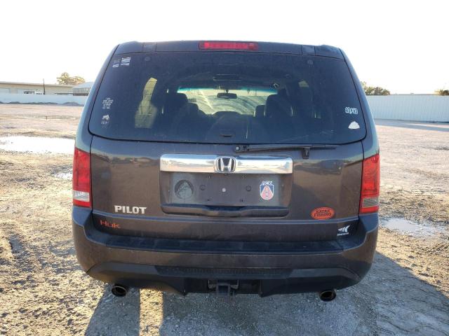 5FNYF3H6XDB022462 - 2013 HONDA PILOT EXL GRAY photo 6