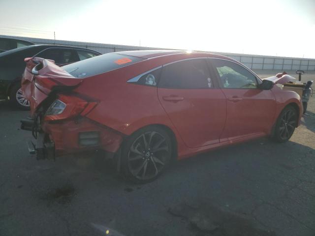 2HGFC2E82KH552577 - 2019 HONDA CIVIC SPORT 红色 照片 3