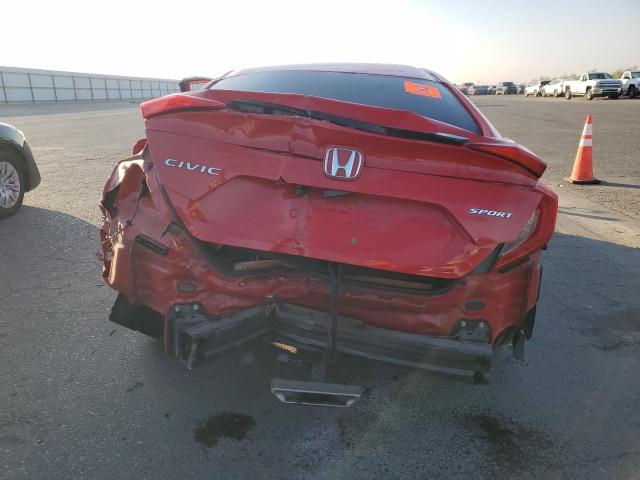 2HGFC2E82KH552577 - 2019 HONDA CIVIC SPORT 红色 照片 6