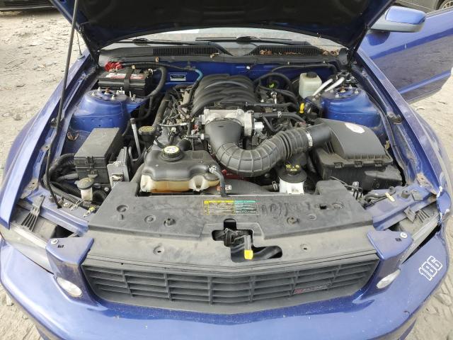 1ZVFT82H755131372 - 2005 FORD MUSTANG GT BLUE photo 11