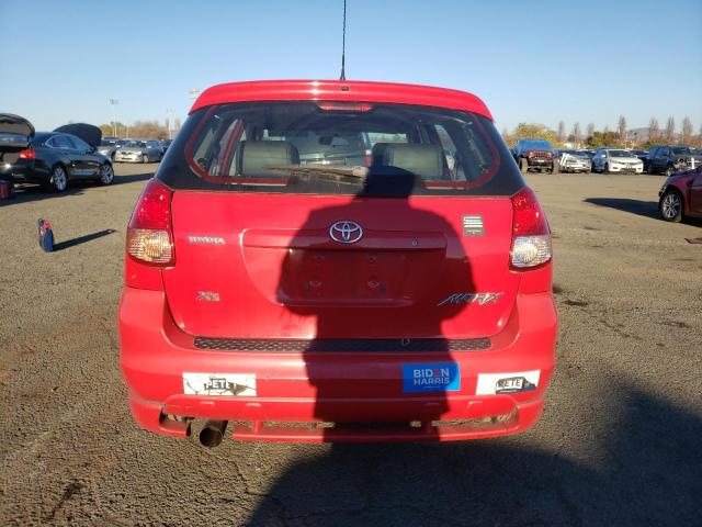 2T1KR32E14C299003 - 2004 TOYOTA MATRIX XR RED photo 6