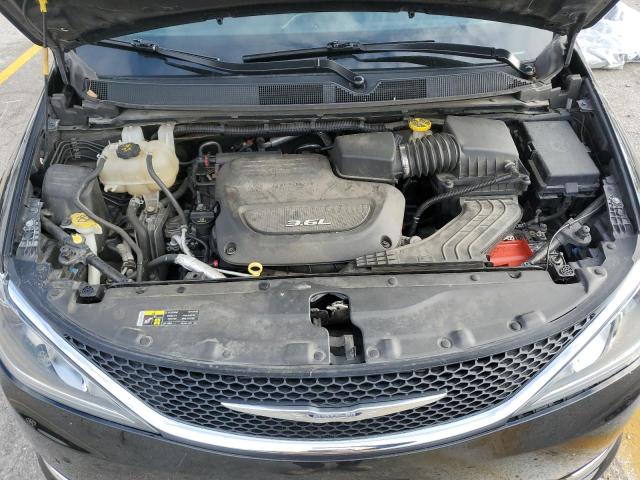 2C4RC1BG0HR832261 - 2017 CHRYSLER PACIFICA TOURING L BLACK photo 12