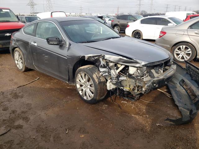 1HGCS22869A005556 - 2009 HONDA ACCORD EXL GRAY photo 4